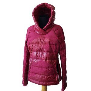 Lululemon Down Right Cozy Pullover Puffer Jacket Goose Down Puffer Magenta 8